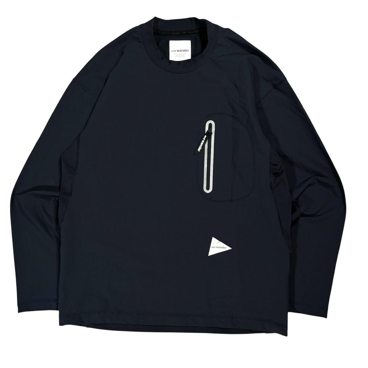 And wander hybrid warm long sleeve T shirt (M)