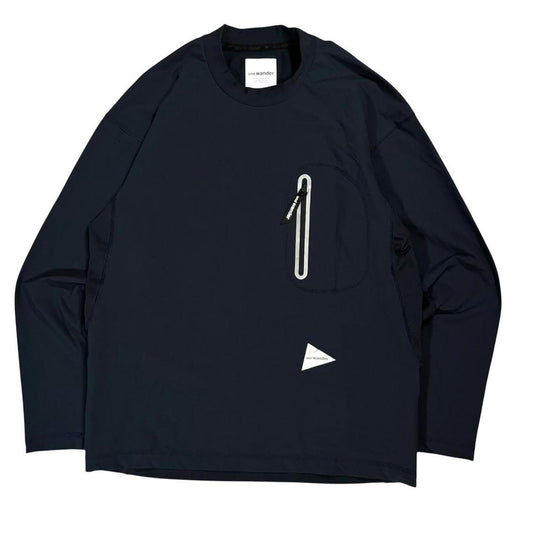 And wander hybrid warm long sleeve T shirt (M)