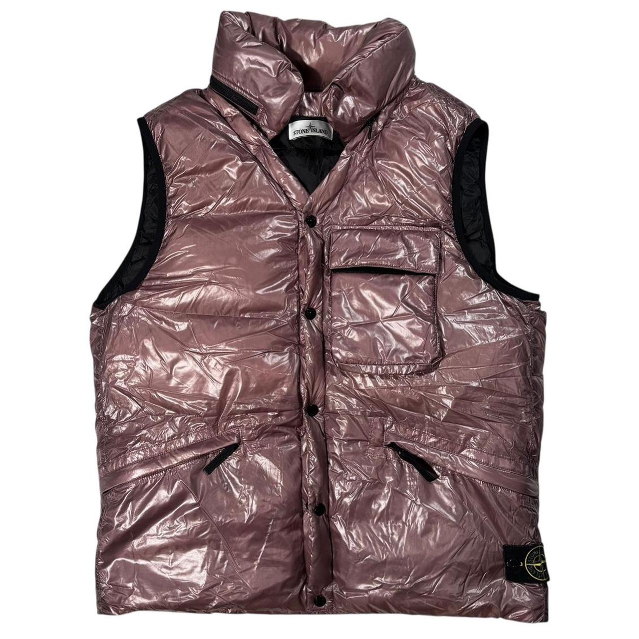 Stone island Pertex quantum Y down puffer gilet (XXL)