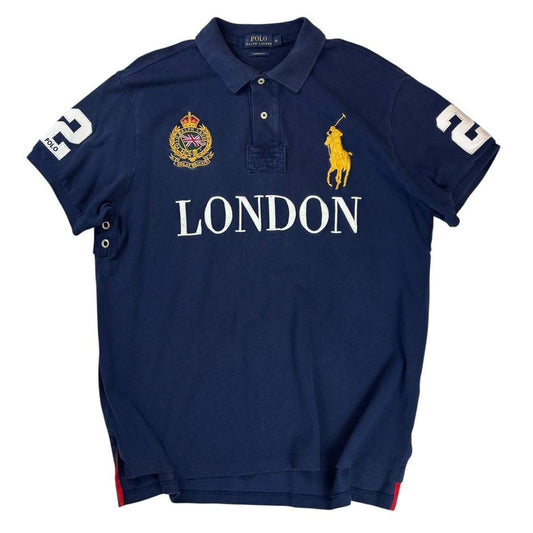 Ralph Lauren big pony chief Keef style London polo shirt (XL)