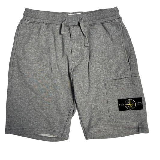 Stone island grey sweat shorts (S)