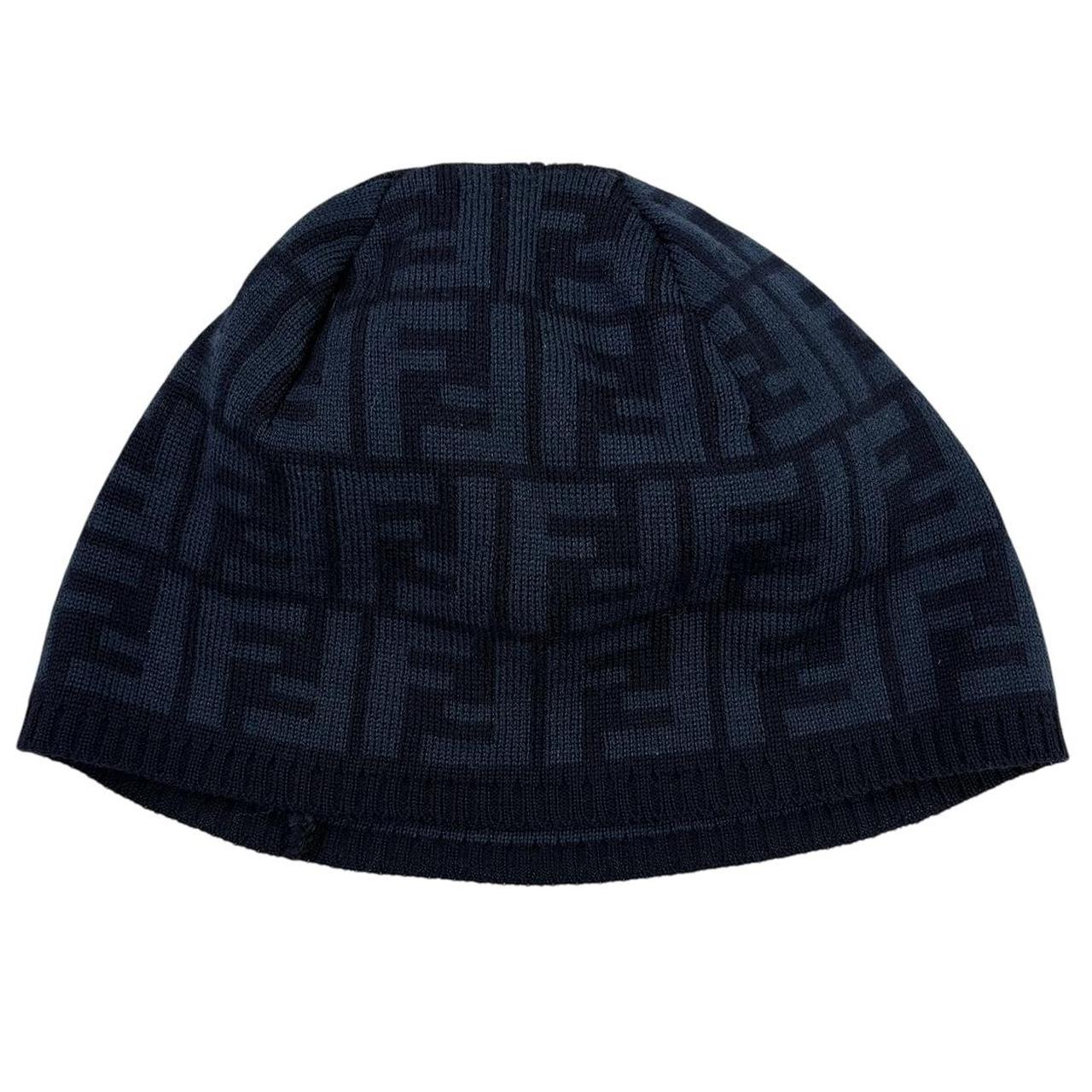 Fendi monogram wool beanie