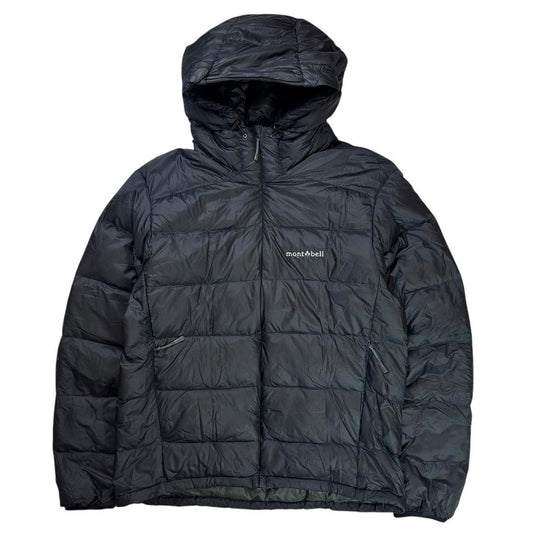 Montbell black down puffer jacket (S)