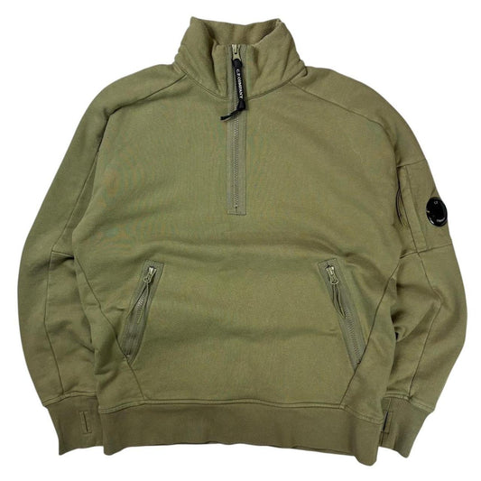 CP company quarter zip pullover sweatshirt (S)