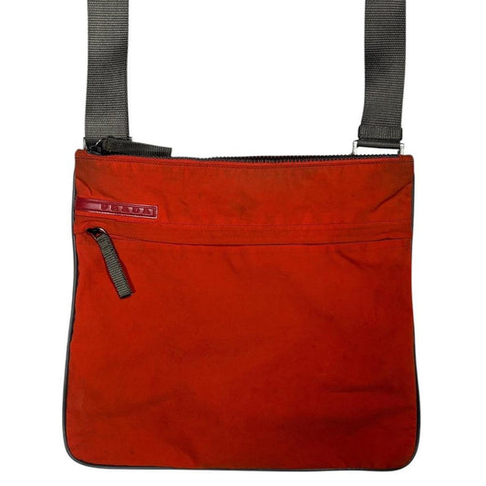 Prada Sport orange crossbody side bag