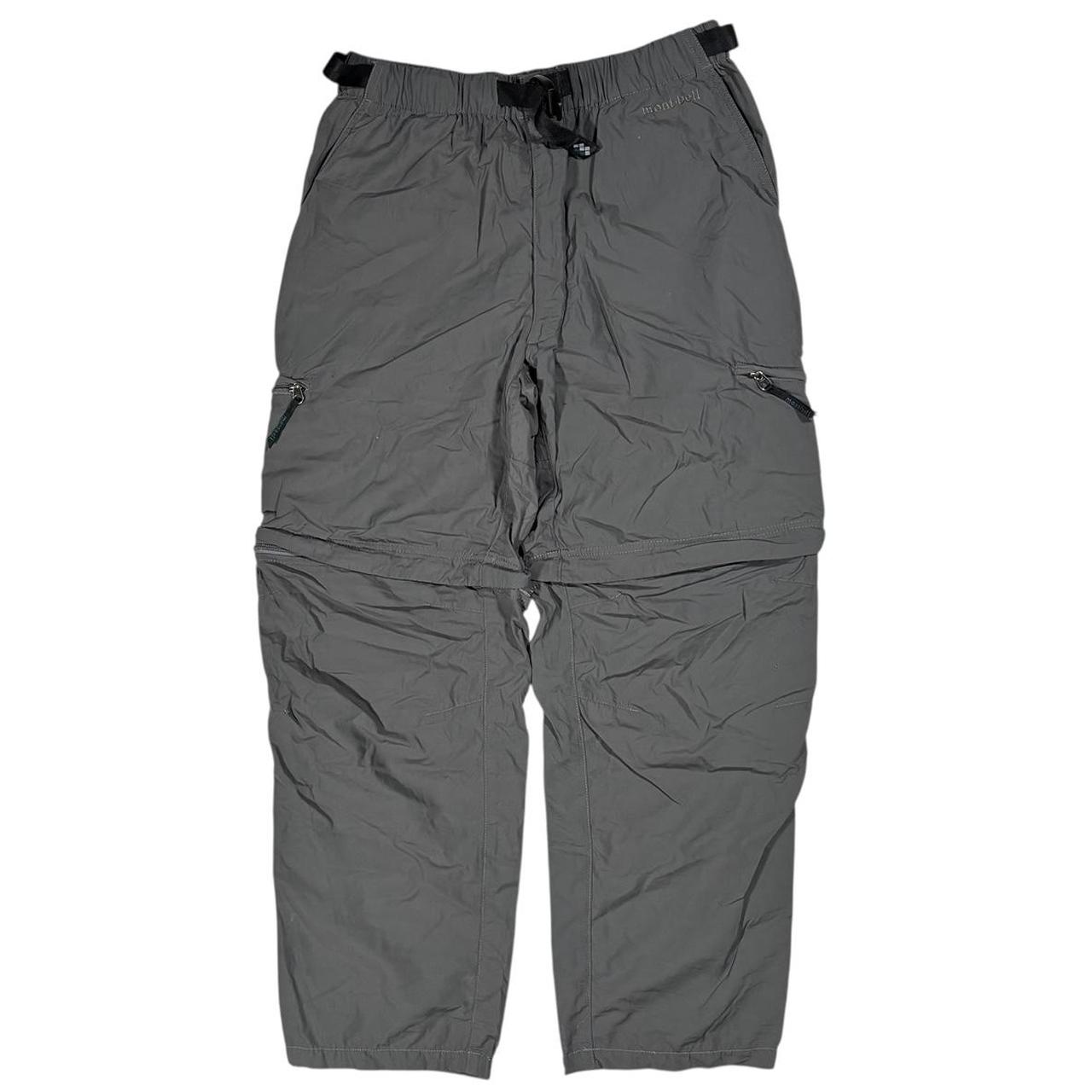 Montbell 2 in 1 baggy fit cargo trousers (M)