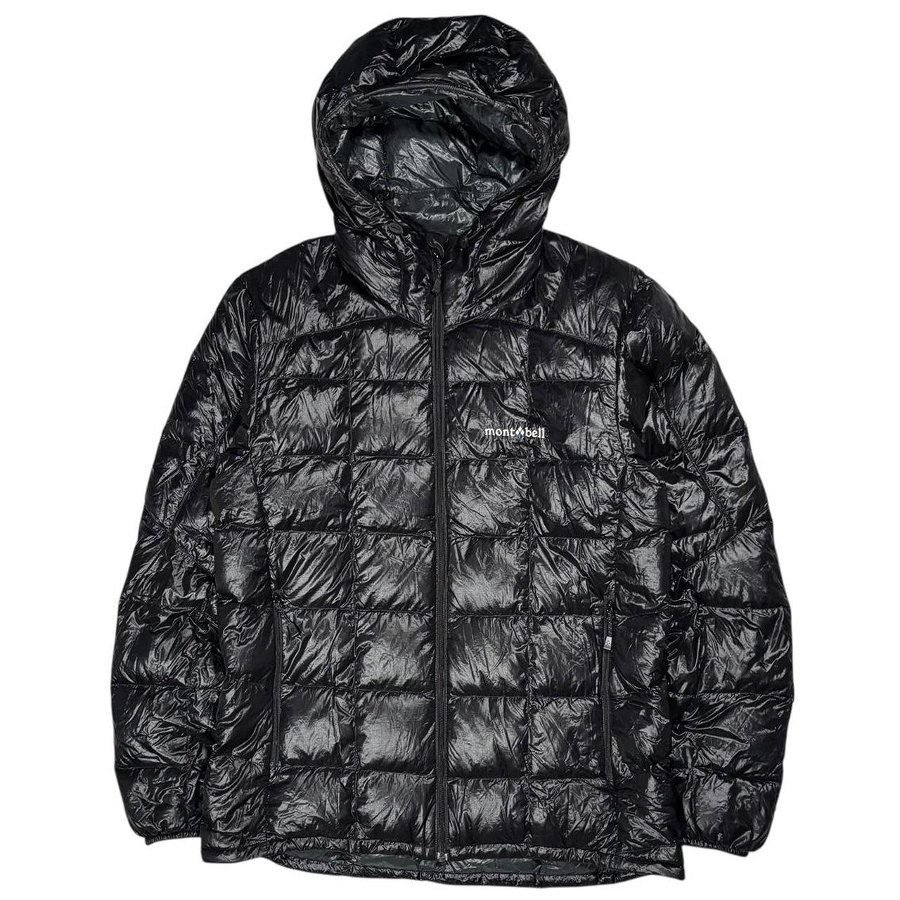 Montbell black square stitch superior down puffer jacket (S)