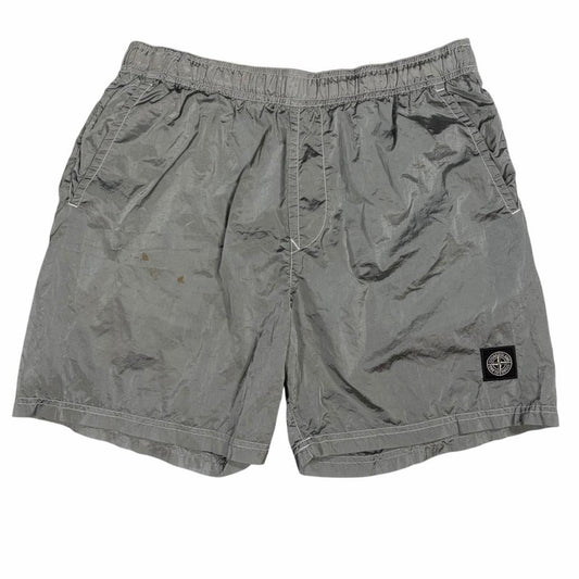 Stone island nylon metal shimmer swim shorts (L)