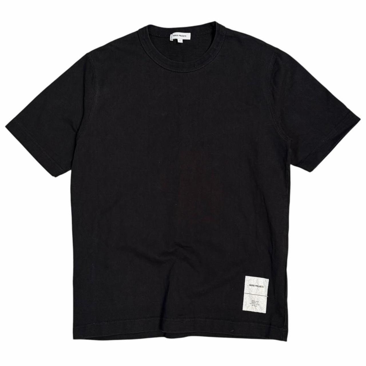 Norse Projects heavyweight black T shirt (S)