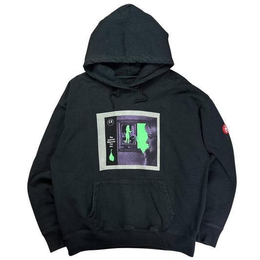 Cav empt graphic thick pullover hoodie (M)