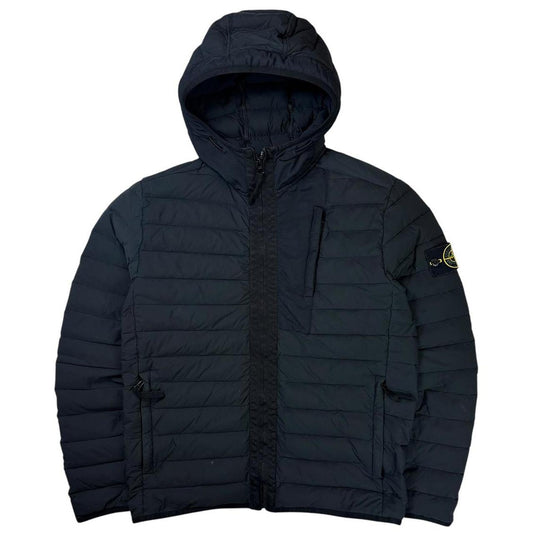 Stone island loom woven down chambers stretch Nylon TC puffer jacket (S)