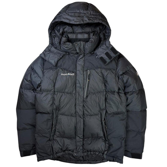 Montbell black down puffer jacket (XL)