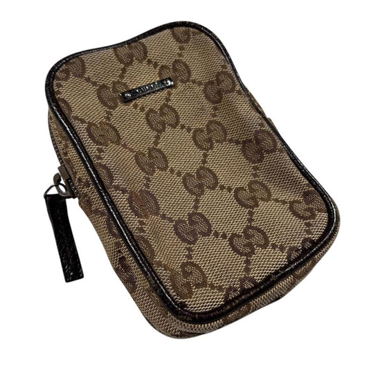 Gucci GG canvas cigarette case pouch