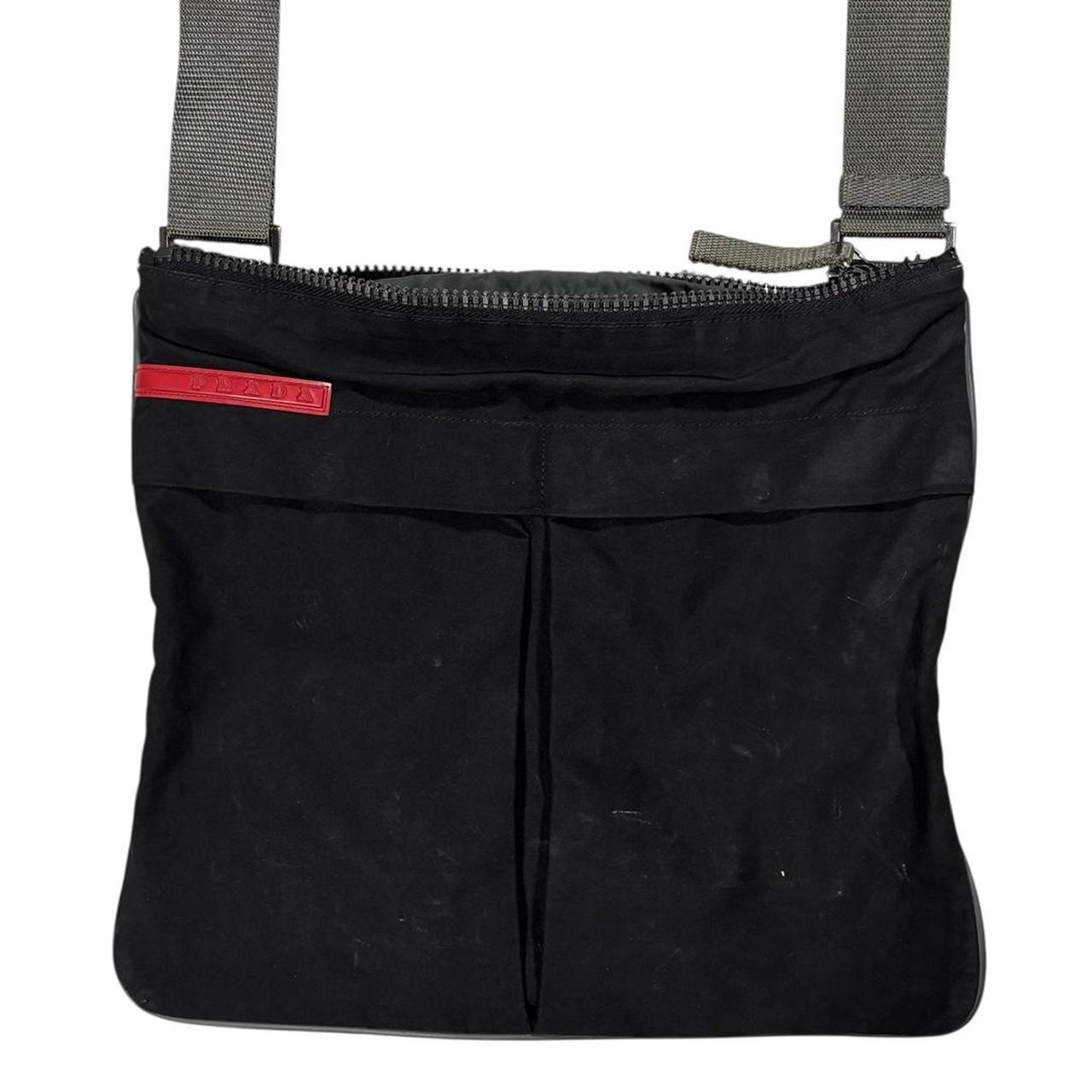 Prada sport black crossbody side bag