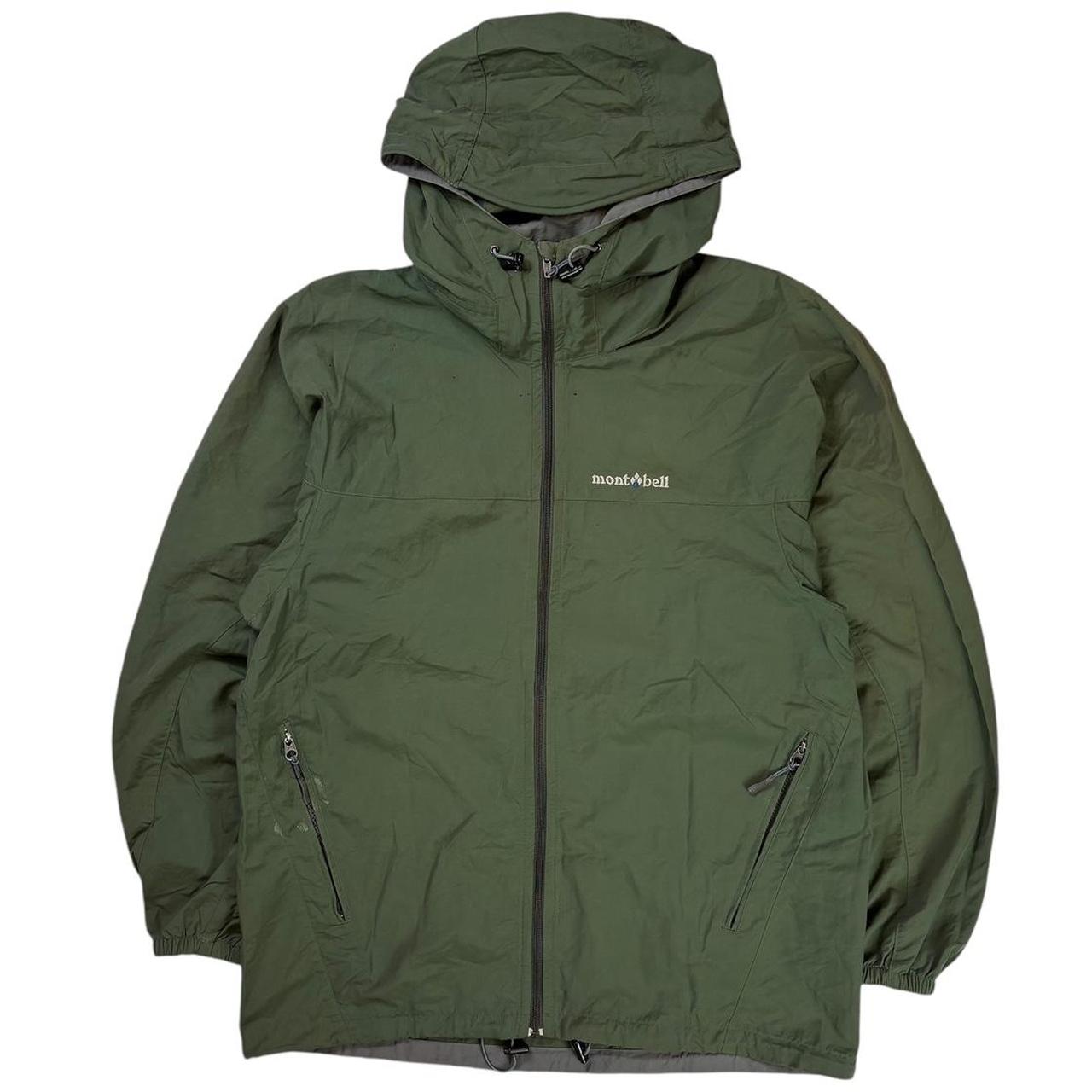 Montbell khaki windbreaker jacket (S)