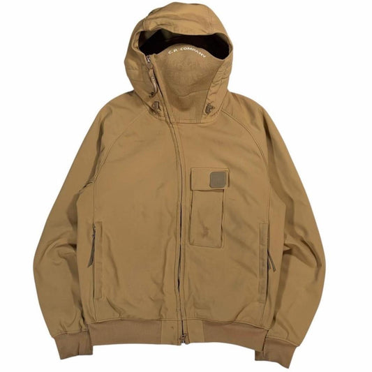 CP Company soft shell metropolis masked zip up jacket (M)