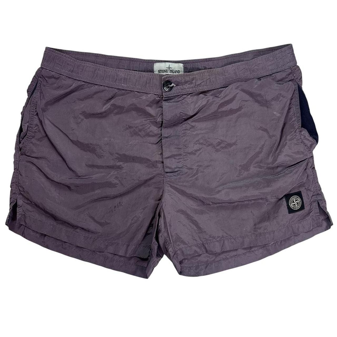 Stone island nylon metal shimmer swimming shorts (XXL)