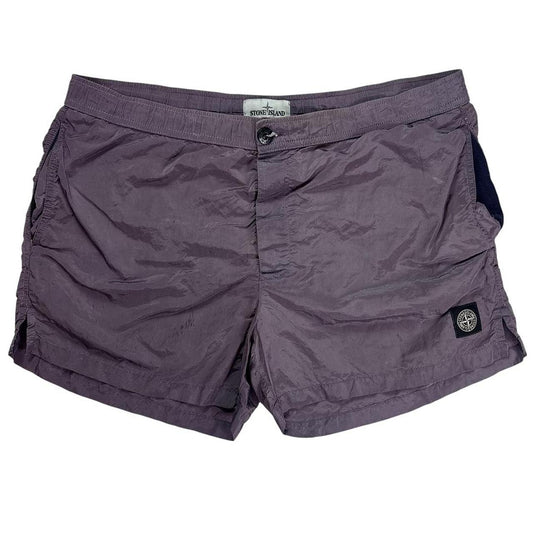Stone island nylon metal shimmer swimming shorts (XXL)