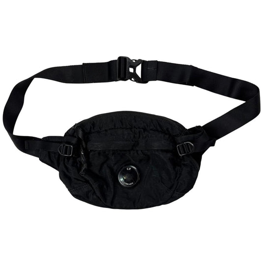 CP company nylon B black crossbody side bag