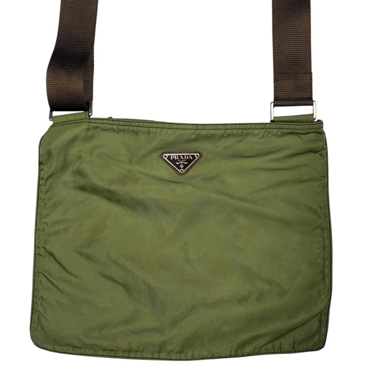 Prada Green cross body side bag