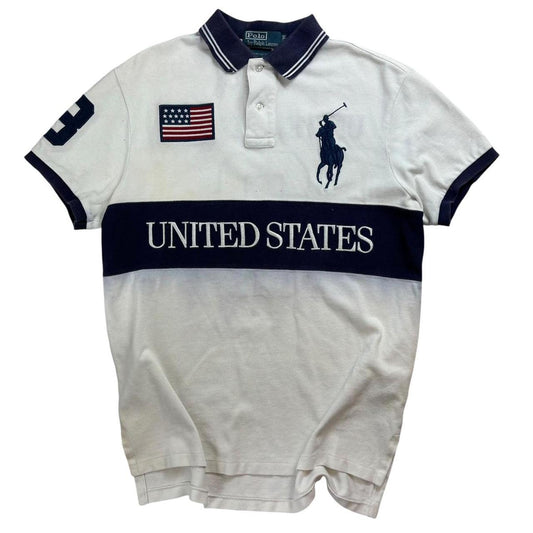 Ralph Lauren big pony chief Keef style USA polo shirt (M)
