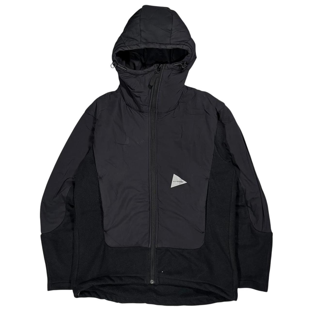 And wander pertex nylon top fleece jacket (L)