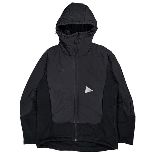 And wander pertex nylon top fleece jacket (L)