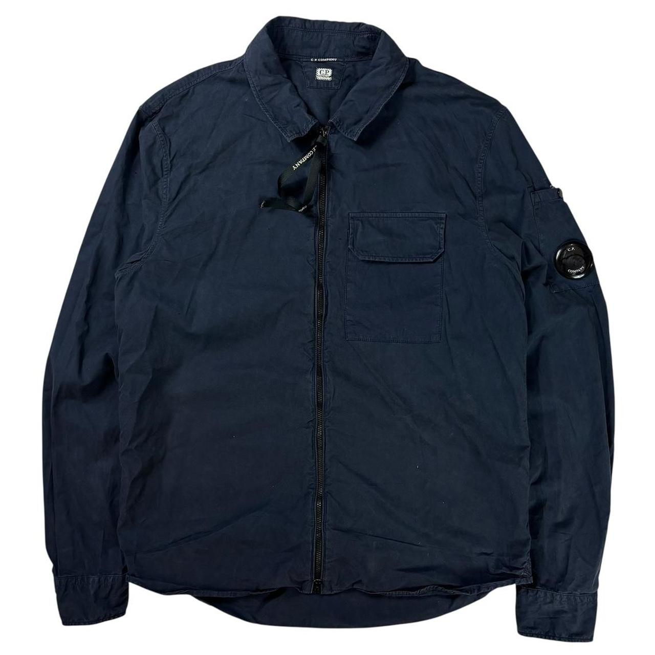 CP company navy single pocket overshirt jacket (XXL)