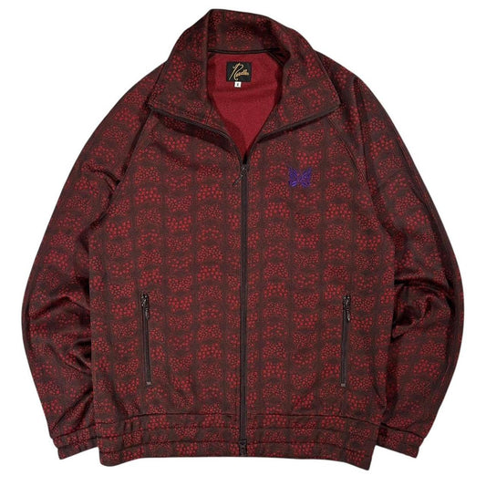 Needles pattern zip up tracksuit jacket (S)