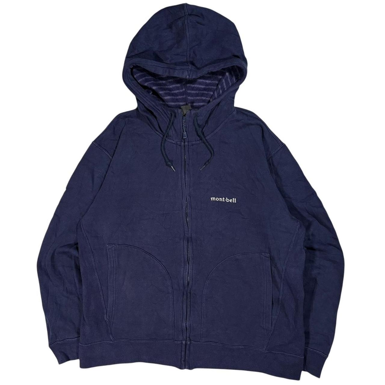 Montbell thick zip up hoodie (L)