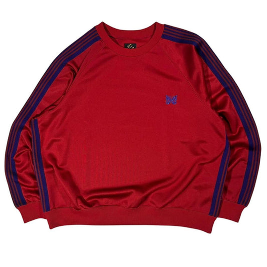Needles red pullover sweatshirt (L)