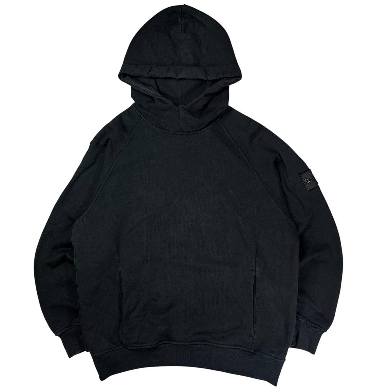 Stone island black shadow project thick pullover hoodie (XL)