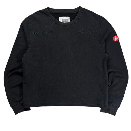 Cav empt black graphic pullover sweatshirt (M)