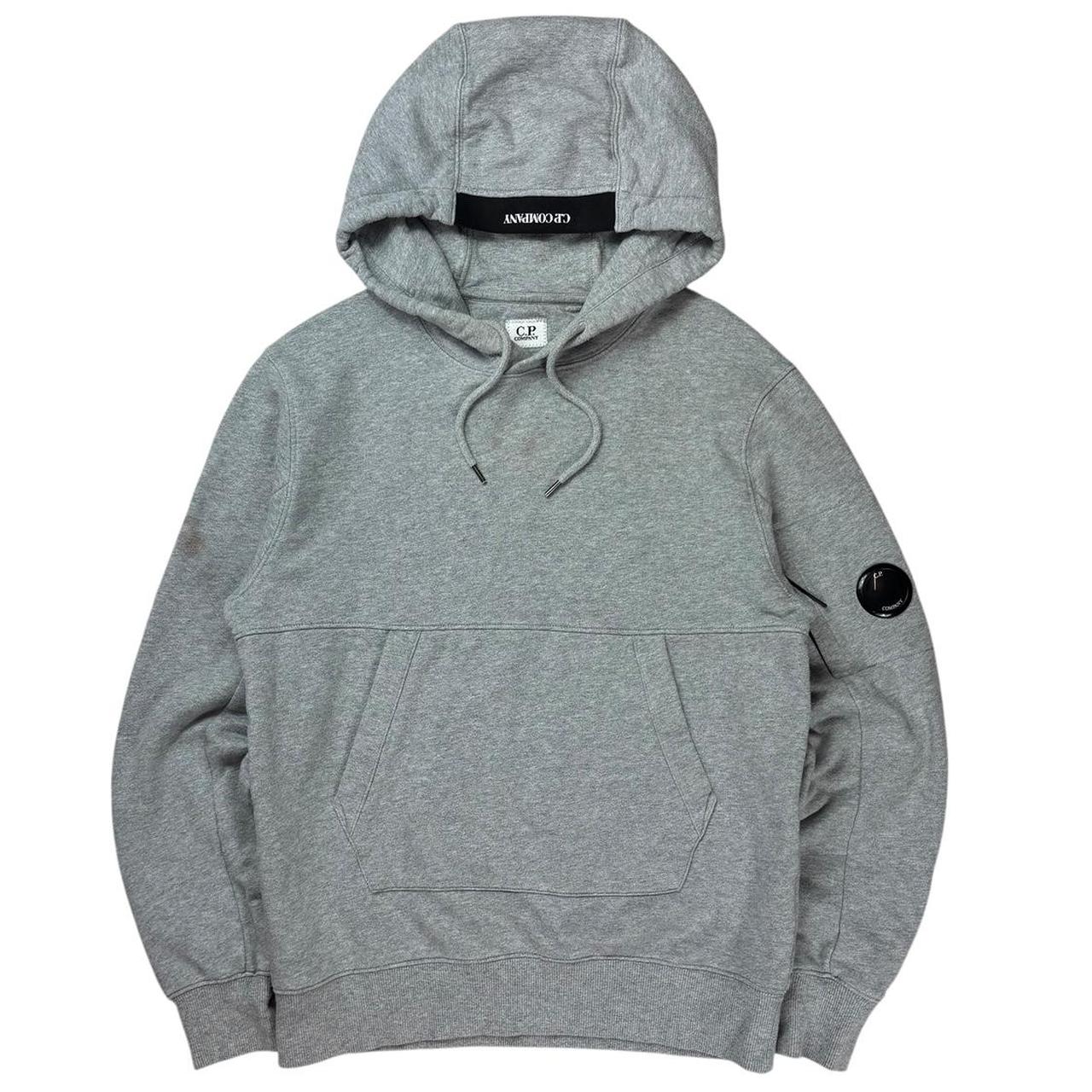 CP company grey pullover hoodie (S)