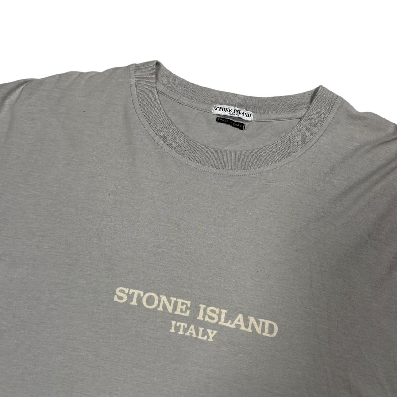 Stone island SS 2005 spellout T shirt (L)