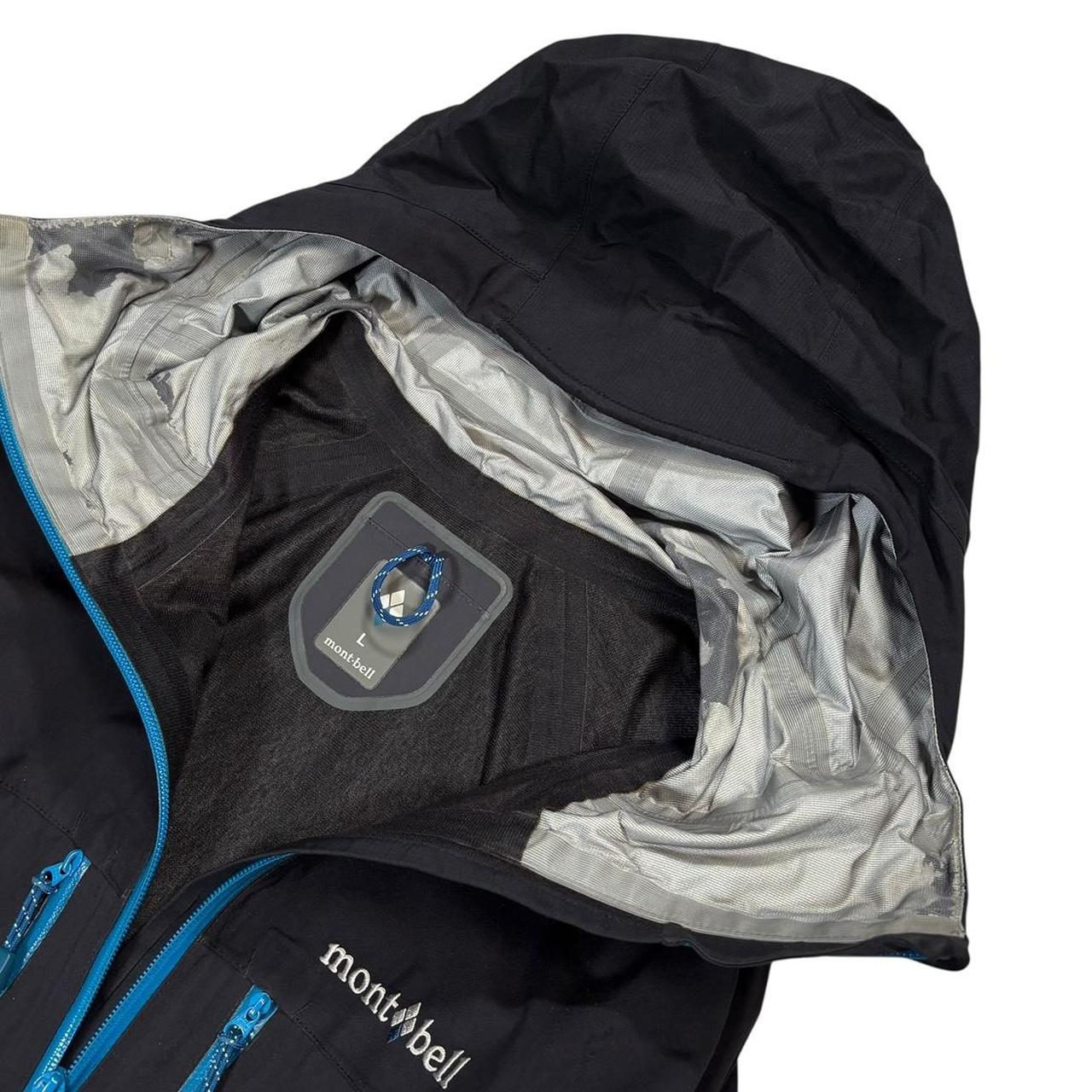 Montbell black windbreaker jacket (L)