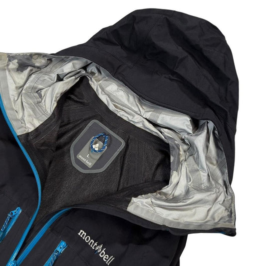Montbell black windbreaker jacket (L)