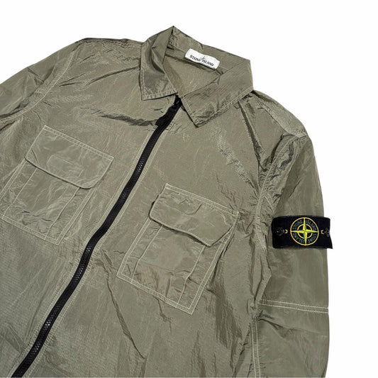 Stone island nylon metal ripstop overshirt jacket (M)