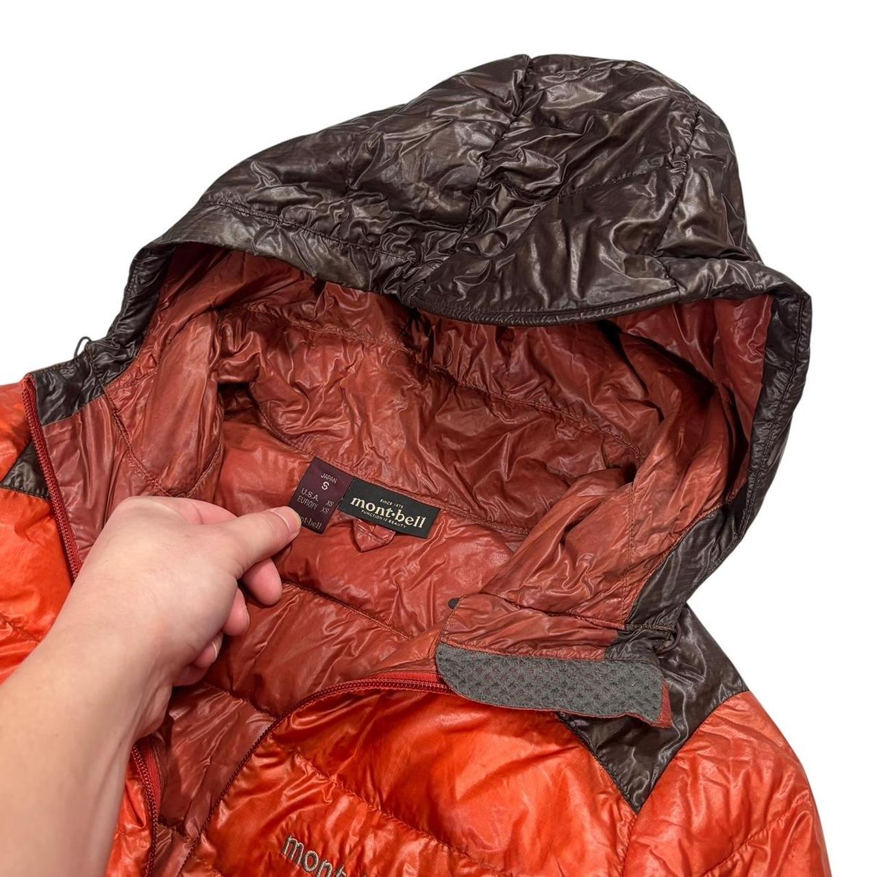 Montbell two tone down puffer jacket (S)