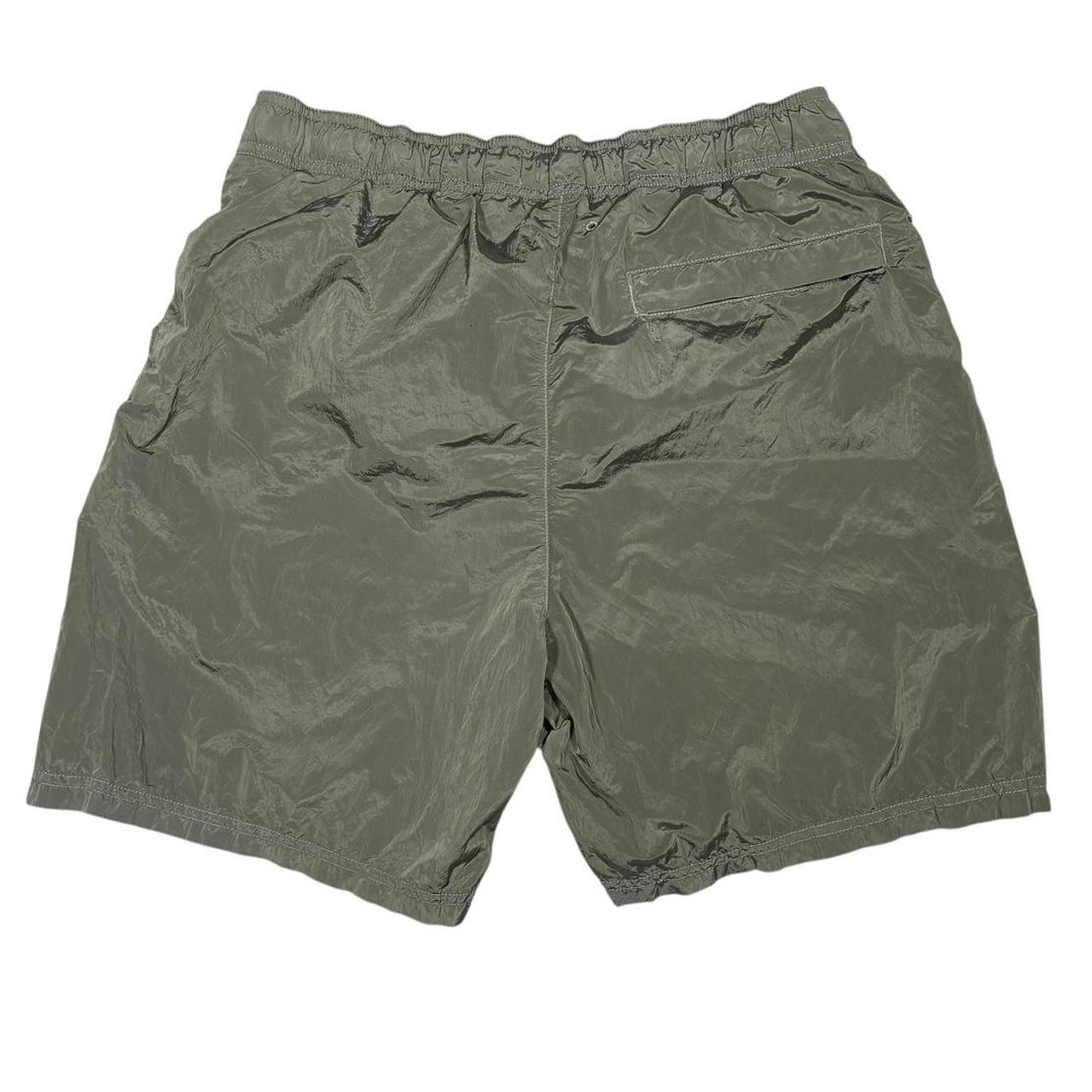 Stone island nylon metal shimmer swimming shorts (S)