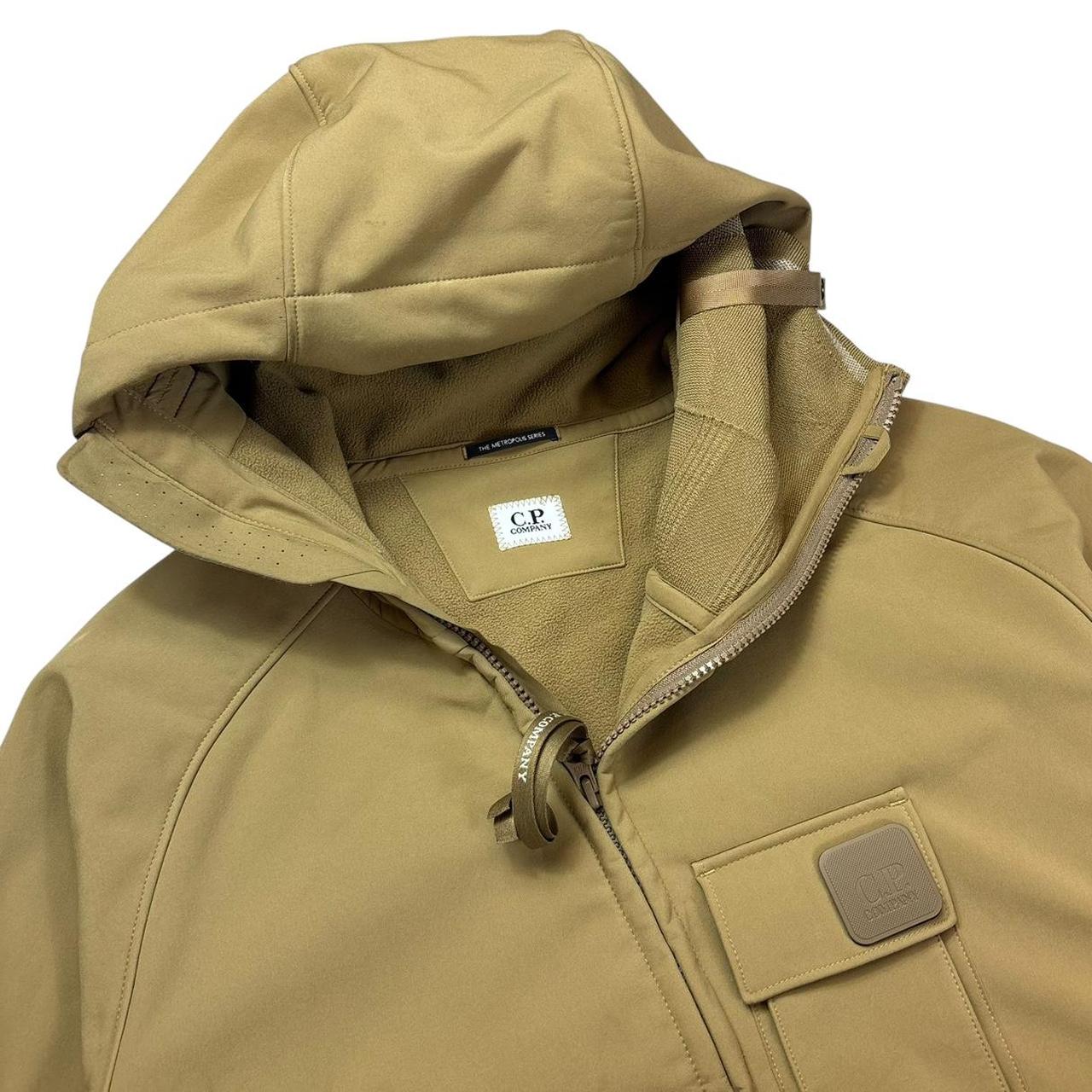 CP company soft shell metropolis masked zip up jacket (L)