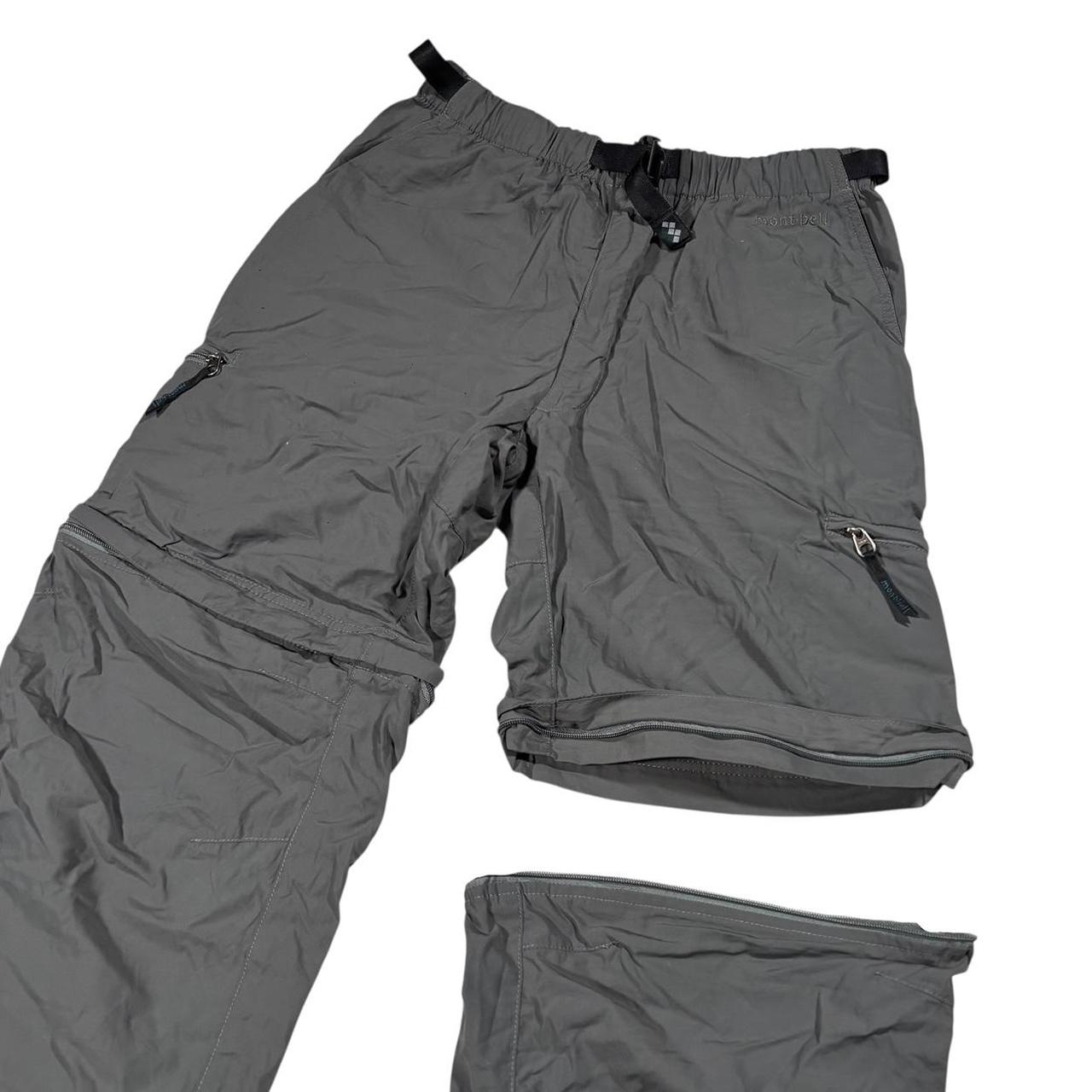 Montbell 2 in 1 baggy fit cargo trousers (M)