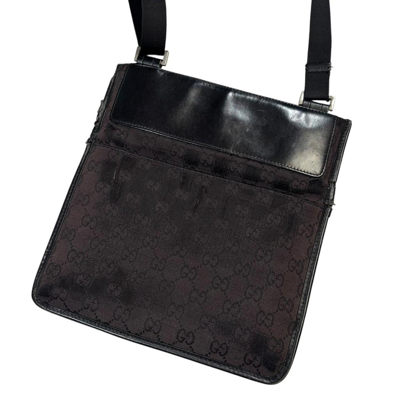 Gucci monogram crossbody side bag