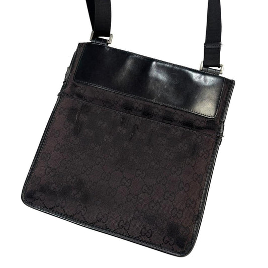 Gucci monogram crossbody side bag