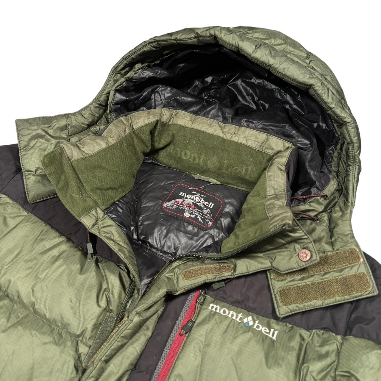 Montbell two tone down puffer jacket (L)