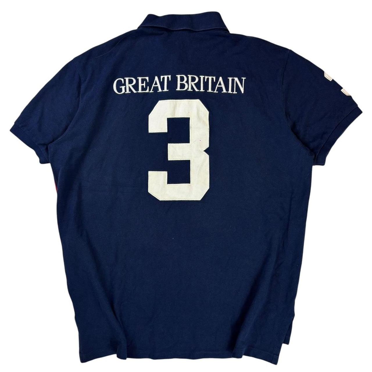 Ralph Lauren big pony chief Keef style Great Britain polo shirt (XL)