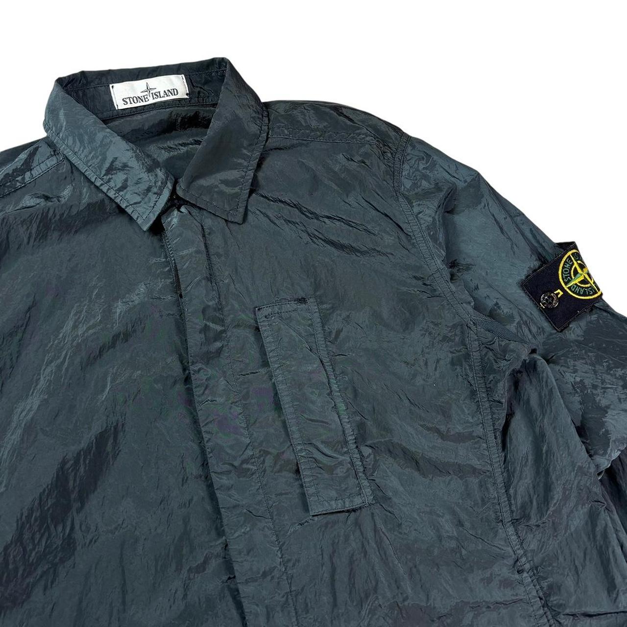 Stone island nylon metal shimmer overshirt jacket (S)