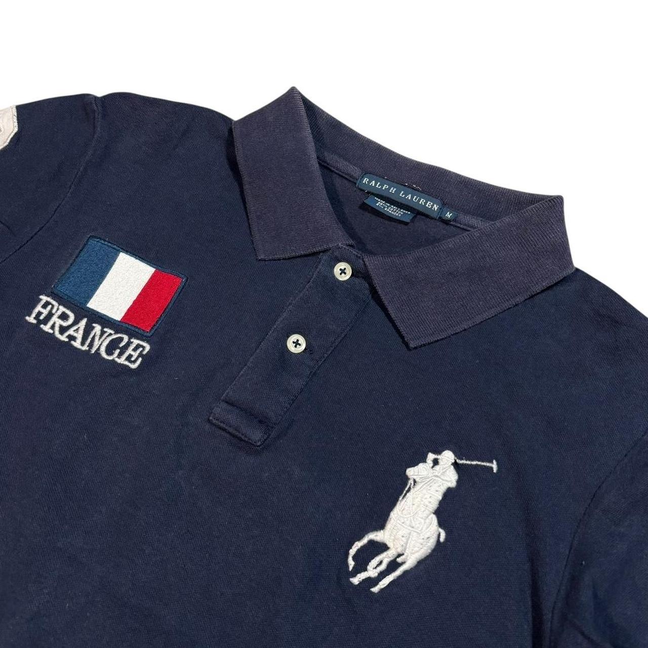 Ralph Lauren big pony chief keef style France polo shirt (XS)