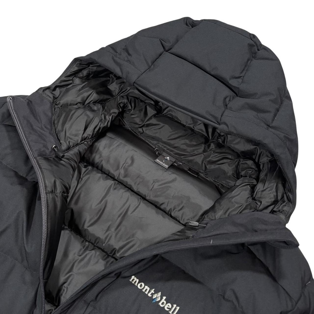 Montbell black down puffer jacket (L)