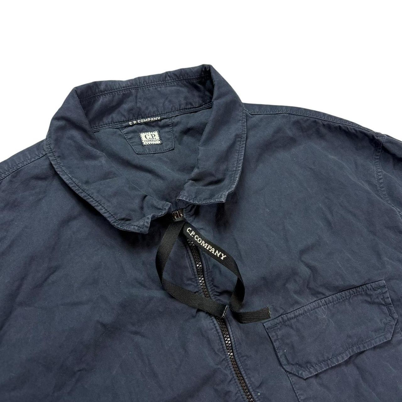CP company navy single pocket overshirt jacket (XXL)